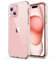 ULAK Cover per iPhone 15 Trasparente Glitter, Brillantini Antiurto Protettiva Particolari Custodia Compatibile con Apple iPhone 15 6.1 Pollici per Donna Ragazze, Glitterata