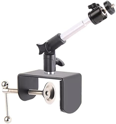 ZQDUFEA Universal Projector Mount Rotation in Horizontal Vertical Home Expansion Against Wall Projector Bracket Clamp Projector Stand