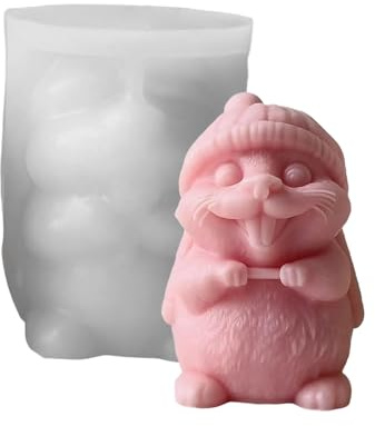 Künstlerische Silikonform Kreative Personen Die Groundhog Figuren Formen