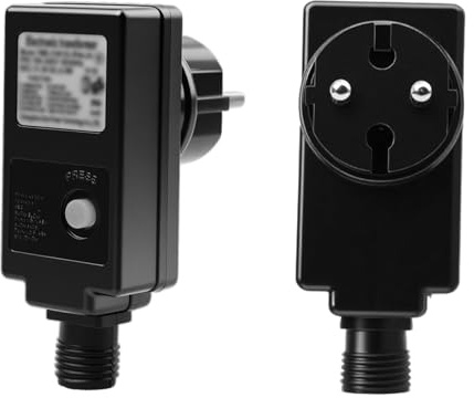 Fuente de alimentación LED de 31 V 6 W: 2 unidades de transformador LED IP44 con temporizador, 8 modos de bajo voltaje con función de memoria, adaptador de fuente de alimentación para iluminación
