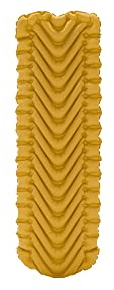 Klymit Static V Lite Eco Sleeping Pad Gelb - Komfortable leichte Schlafmatte, Größe 183 cm - Farbe Bright Gold