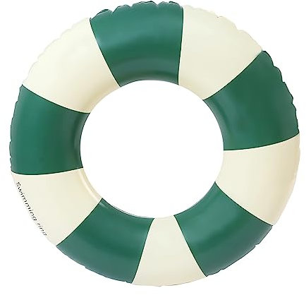 Schwimming Ring Erwachsene, Luftmatratze Schwimmreifen Aufblasbar, Aufblasbare Schwimmbecken Schwimmer, Schwimmring Röhre Für Sommerpool Party (grün)