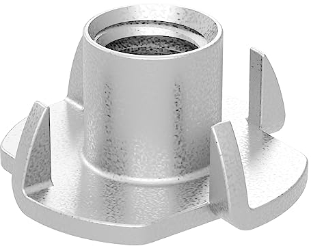 SECCARO Tuerca de impacto M5, acero inoxidable V2A VA A2, tipo TSZ, 8 mm de longitud, 20 unidades