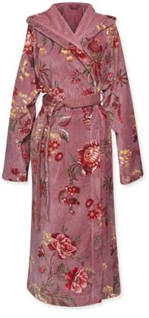 Pip Studio Bademantel Secret Garden Mauve L