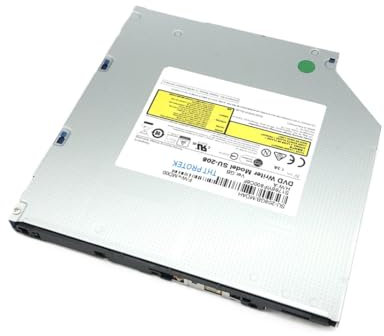 T-ProTek Unidad óptica interna DVD/CD RW grabadora compatible con HP Pavilion 15-n012sg (F1E37EA)