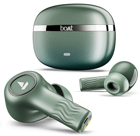 boAt Nirvana Ion ANC, Active Noise Cancellation(~32dB), 120Hrs Battery, App Support, Crystal Bionic Sound, 4Mics ENx, v5.3 Bluetooth Earbuds, TWS Ear Buds Wireless Earphones with mic (Northern Lights)