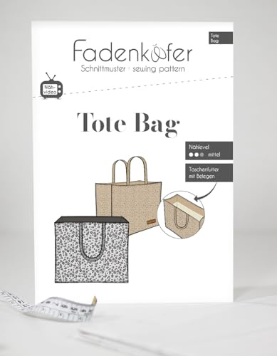 Patrón de corte de papel Tote Bag