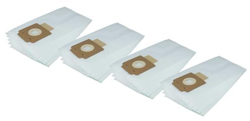 vhbw 20x Sacs compatible avec Kärcher T 7/1 | T 7/1 Adv, T 10/1, BV 5/1, BV 5/1 BP, DS 5300 aspirateur - 33,5cm x 18,5cm blanc
