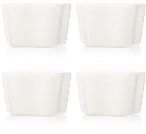 Zerodeko 4stücke Teilige Keramik-dipschalen Für Saucen Und Gewürze Kleine Essigschalen Als Servierschalen Für Snacks Vorspeisen Und Desserts