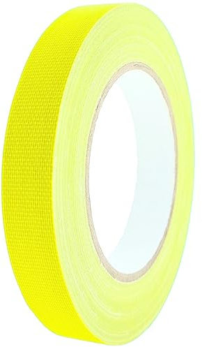varivendo tejp 10 mm x 25 m tygband neongul