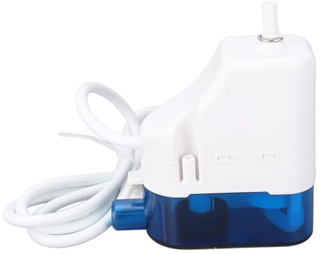 YUEHISY Bomba de Drenaje de Aire Acondicionado, Kit de Elevación Automática de Agua de Condensado con Tanque de 0,07 L para Unidades de CA 1-3P, Motor de bajo Ruido de 19 DB 5 W, Elevación de 10 M