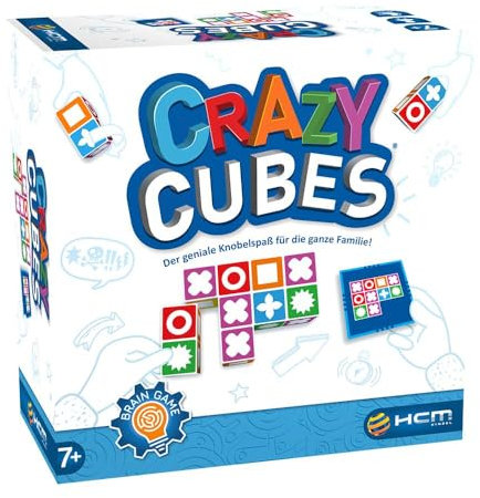 HCM Kinzel HCM55157 Crazy Cubes - Brain Game - Denkspiel - HCM Kinzel - 55157