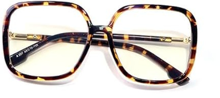 YITAIYUAN Lunettes pour Lire, Verres carrées de Mode, Protection des Yeux, millésime de Grandes Lunettes fraîches fraîches, Spectacles for Femmes et Hommes (Color : 1639, Size : +2)