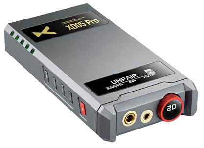 xDuoo XD05 Pro Portable DAC & Balanced Headphone Amplifier - Replaceable DAC and OP Card, output power reaches 2000mW