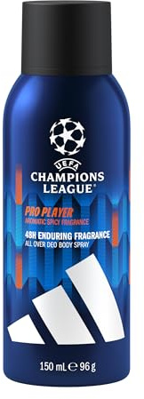adidas UEFA Champions League Pro Player Edition Déodorant pour le corps en spray 150 ml