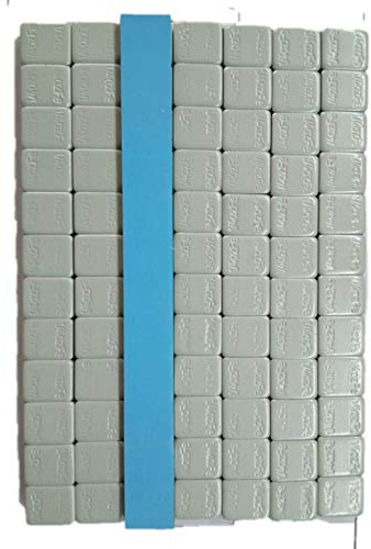 HARZOLE AW-0721 1 Box of Wheel Weights | 1/4 Oz (0.25) | Stick-on Adhesive Tape | 90 Oz 360 Pcs