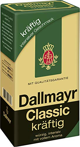 Dallmayr Kaffee Classic kräftig würziger Kaffee gemahlen (1 x 500g)