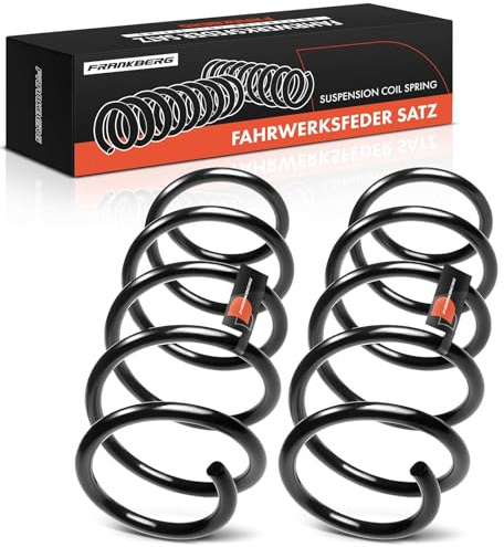 Frankberg 2x Muelles de chasis Muelles de suspensión Compatible con Corsa C Furgoneta/Compacto X01 Corsa C X01 Replace# RC1521,334233