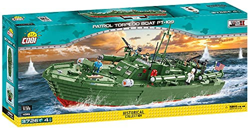 Cobi 4825 Patrol Torpedo Boat TP 1, Military Green