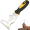 Scraper Tool, 13-in-1 Stainless Steel Painters Tool, Professional Multi Paint Stripper Tool for Wallpaper, Paint Roller, Straight Scraper, Curved Scraper, Roller Cleaner