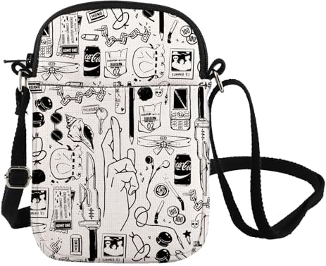 FOTAP JJK Anime Crossbody Bag Animation Lover Gift Sorcerer Curse Fighter Japanese Anime Fan Messenger Bag, Summer07 Cb UK