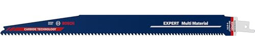 Bosch Professional 1x Hoja de sierra sable Expert `Multi Material` S 1256 XHM (para Hierro fundido, Longitud 300 mm, accesorios Sierra sable)
