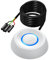 Silkwish PC Power Button, pulsante di accensione per PC esterno, interruttore di alimentazione per computer desktop, prolunga da 2 m, per avvio remoto e scheda madre PC Power On Off Switch (bianco)