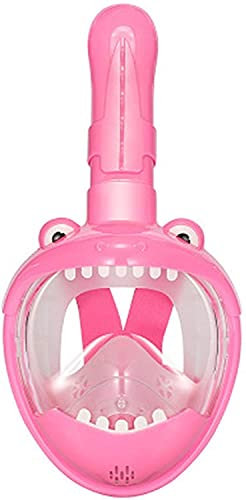 ZGYOZMNG Occhialini Maschera da Sub Maschere da Sub Nuoto Maschera da Snorkeling a Pieno facciale Bambini Subacquea Scuba Anti Fog Snorkel Maschera da Sub Set Attrezzatura per Ragazzi Ragazze