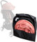 SeedFuture Aufbewahrungstasche für Kinderwagen Schwarz, Kinderwagen-Zubehör für Babyzen Yoyo und Kinderwagen-Reiserucksack, Transporttaschen für Kinderwagen