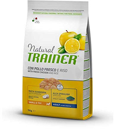 Trainer Natural Small & Toy Huhn & Reis 7 kg