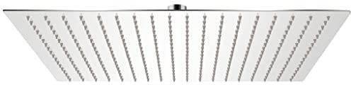 INLIFE Regenduschkopf Edelstahl 50x50 cm Quadratisch,3.57kg,142163