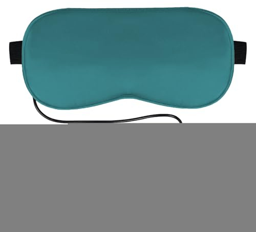 Cuscino riscaldante per gli occhi, impacco caldo per gli occhi, cuscino elettrico per gli occhi asciutti con cinturino regolabile e temperatura, impacco termico per gli occhi per il lavoro