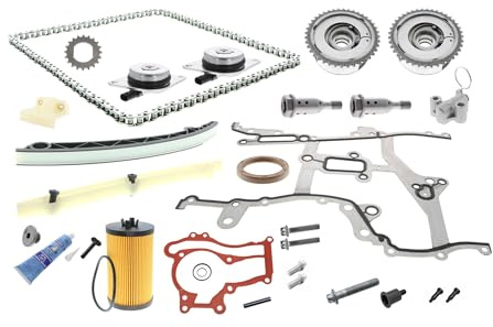 VAICO V40-10004 Steuerkettensatz | Kompatibel mit: CHEVROLET AVEO Schrägheck, AVEO Stufenheck, CRUZE, CRUZE Schrägheck, CRUZE Station Wagon, ORLANDO, TRAX
