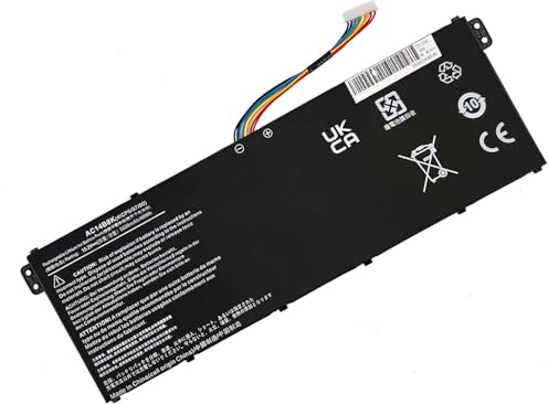 FESTAS® 15.2V 48Wh AC14B3K ac14b8k 4icp5/57/80 Laptop Ersatz Akku für Acer Aspire ES1-512 ES1-711 E5-731 E5-771 E5-771G ES1-572 V3-371 A515-51G A515-52G A517-51G A715-71G Extensa 2540 Swift 3 SF314-51