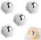 TREABEAR 4Pcs Ruedas para Muebles Pesados, Ruedas Muebles, Mini Ruedas Adhesivas Giratorias, Ruedas para Mover Muebles, Ruedas Pequeñas para Muebles, Ruedas Giratorias 360 Puede Soportar 200 Kg