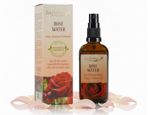 Agua de rosas hidrolato 100 ml – Rosa Damascena – Tónico facial natural
