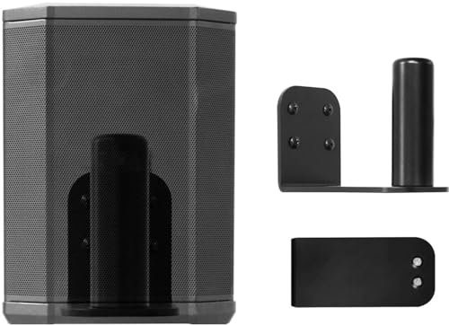 Aokicase Compatible with Bose S1 Pro/Bose S1 Pro+ Bluetooth Speaker Holder, Bose S1 Pro Wall Mount Holder, Bose S1 Pro Stand Bose S1 Pro Metal Bracket Accessories, Accessories Rack (Black) 1 Piece