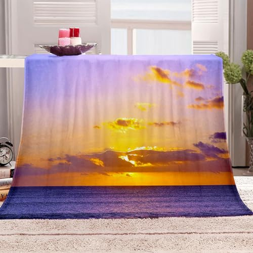 KQYLBM Blanket 150 X 200 Cm Manta Lana Océano Manta Termica Cama Cobijas De Invierno