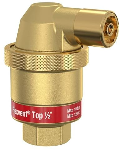 Entlüfter FLEXVENT Top R 1/2'' Luft-Schlammabscheidung auto.Schwimmerentlüfter