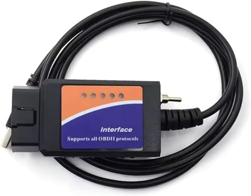 Elm 327 USB elmconfig elm327 obd2 ms hs OBDii OBD2 switch Compatibile con Forscan
