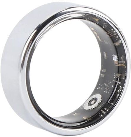 Smart Ring, Fitness Tracker Ring, Wireless Sports Health Tracker with App, Bluetooth Activity Tracker for Men Women, IP68 Water proof Ring for Pedometer Exercise (Size 13)