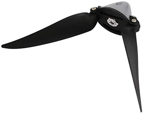 FIYA New Lon0167 RC Glider Featured Plane Plastic Folding reliable efficacy Propeller Vanes 1060 Model Black(id:16f 07 e2 8d1)
