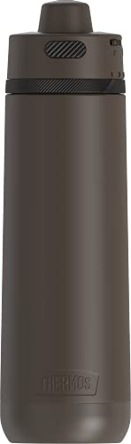 THERMOS ALTA Series by Stainless Steel Hydration Bottle, 24 Ounce, Espresso Black