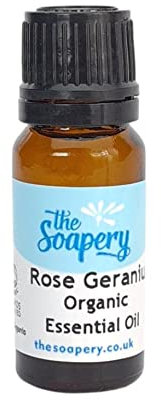 Geranium Organic Essential Oil 10ml - 100% Pure and Natural