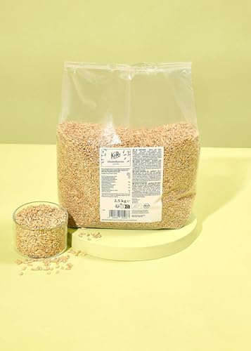 KoRo - Bio Dinkelkerne 2,5 kg - Bio-Qualität - Hoher Ballaststoffgehalt - Fein nussiger Geschmack