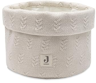 Jollein 580-001-67047 Pflegekörchen/Wickeltischkörbchen Strick Grain Knit oatmeal beige
