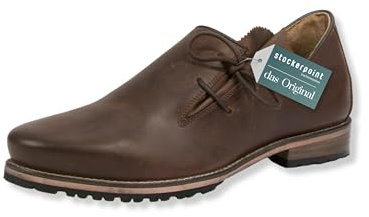 Stockerpoint Men's Holmes Haferl Shoes, Nutmeg waxed, 8 Men
