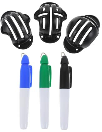 VANZACK Golf-linienmarker Golf-Liner Mit Schlitzdesign Für Einfaches Markieren Golfbällen Leicht Und Tragbar Für Golfplatz