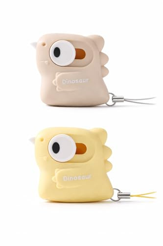 2 Pack Ceramic Box Cutter, Retractable, Mini, Cute, Box Opener, Built-In Magnetic, Small Box Cutter, Safe for Kids, Package Opener with Lanyard for Home, Office