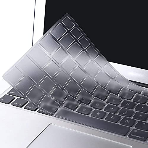 MOSISO TPU Tastaturabdeckung Kompatibel mit MacBook, Wasserdicht Staubdicht